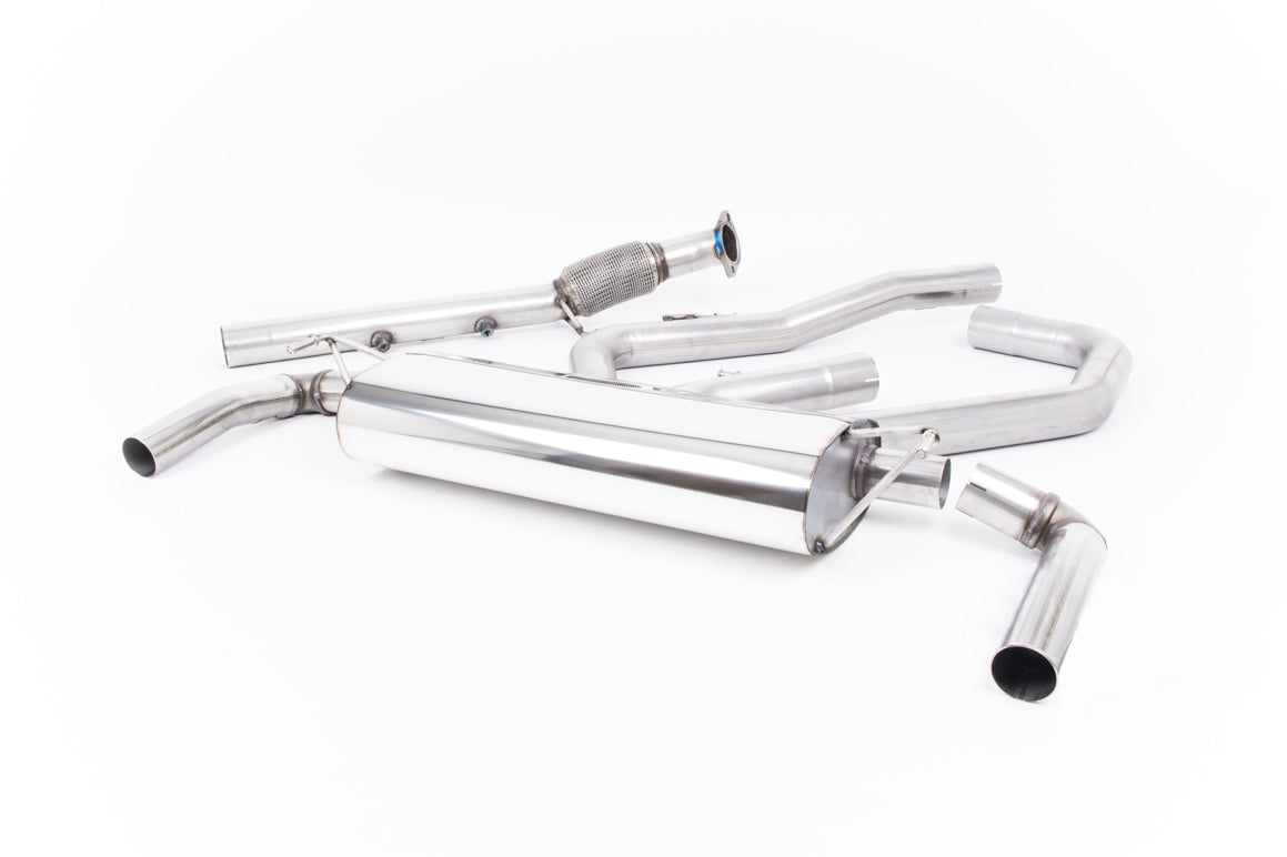 MillTek SSXHY151 Hyundai i30 Cat Back with GPF Delete Pipe with