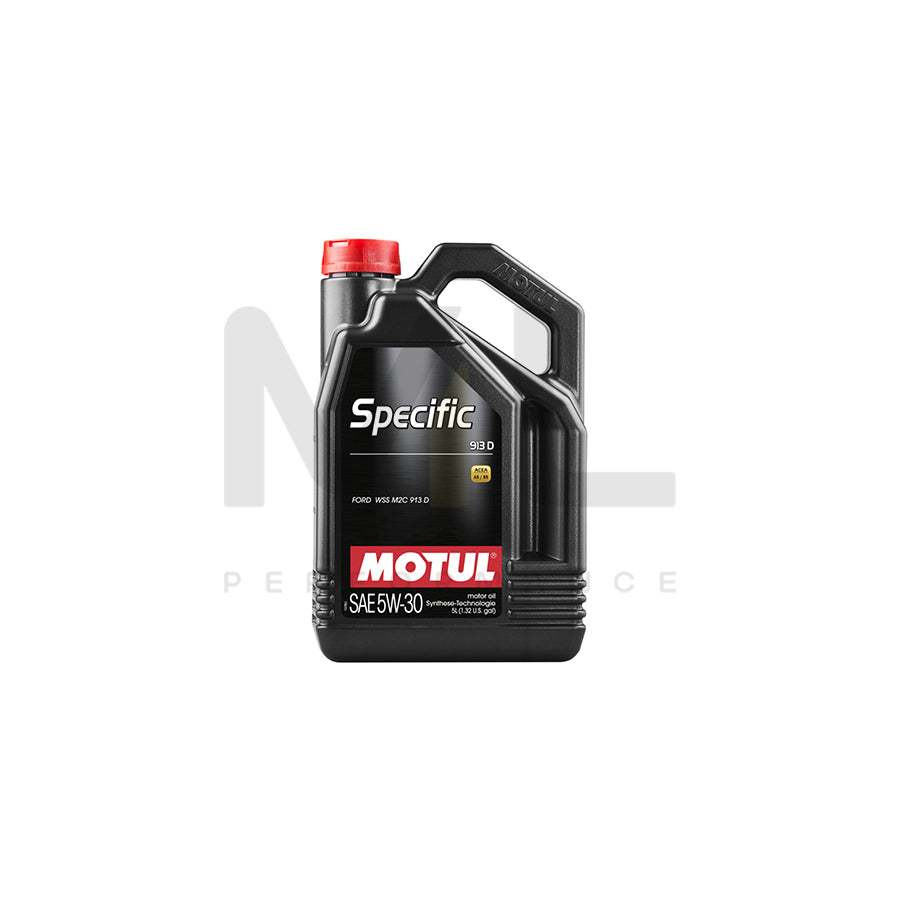 Motul Specific Ford 913 D 5w-30 Fully Synthetic Car Engine Oil 1l Engine  Oil ML Performance EU Car Parts