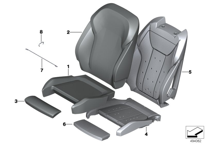 Bmw g20 sales seat covers