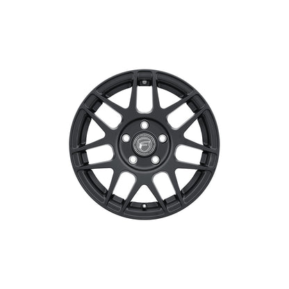 Forgestar F1727C071N28 17x5 F14 Drag Semi Concave 5x115 ET-28 BS1.9 Satin Black Drag Racing Wheel