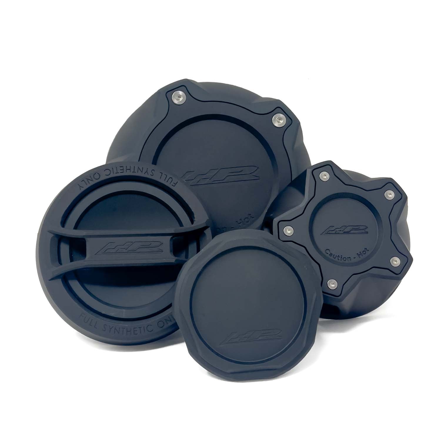 Precision Raceworks BMW B58 / S58 Billet Engine Fluid Cap Set