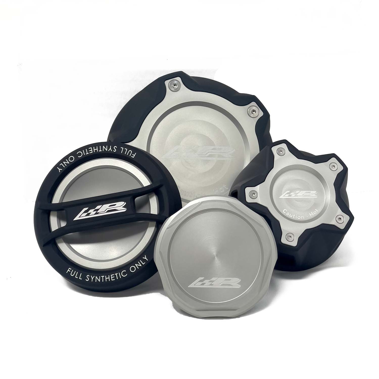 Precision Raceworks BMW B58 / S58 Billet Engine Fluid Cap Set