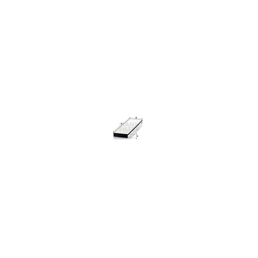 MANN-FILTER CU5877 Pollen Filter | ML Performance UK Car Parts