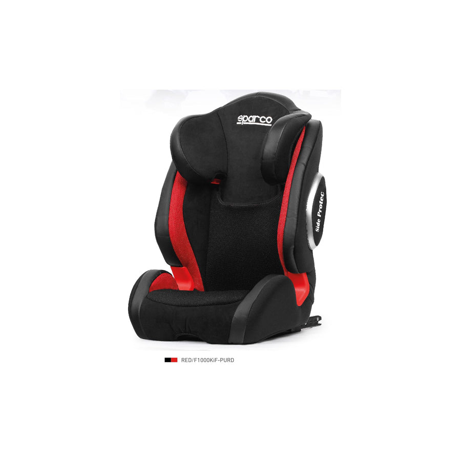 SPARCO F1000KI CAR SEAT BLACK/RED | ML Performance EU Car Parts