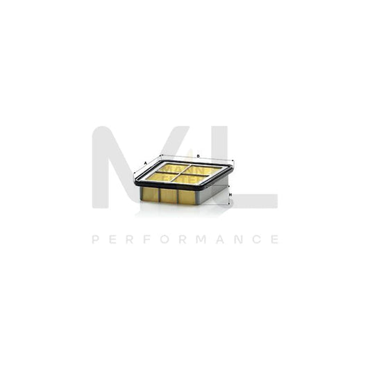 MANN-FILTER C 2065 Air Filter Filter Insert | ML Performance Car Parts
