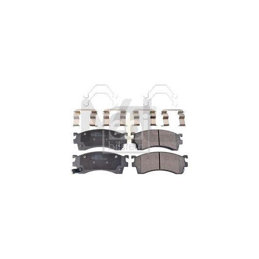 Febi Bilstein 16198 Brake Pad Set Front Axle, With Acoustic Wear Warning, With Attachment Material | ML Performance Car Parts
