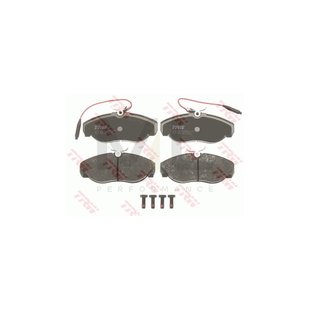 TRW Cotec Gdb1105 Brake Pad Set Incl. Wear Warning Contact, With Brake Caliper Screws, With Accessories | ML Performance Car Parts