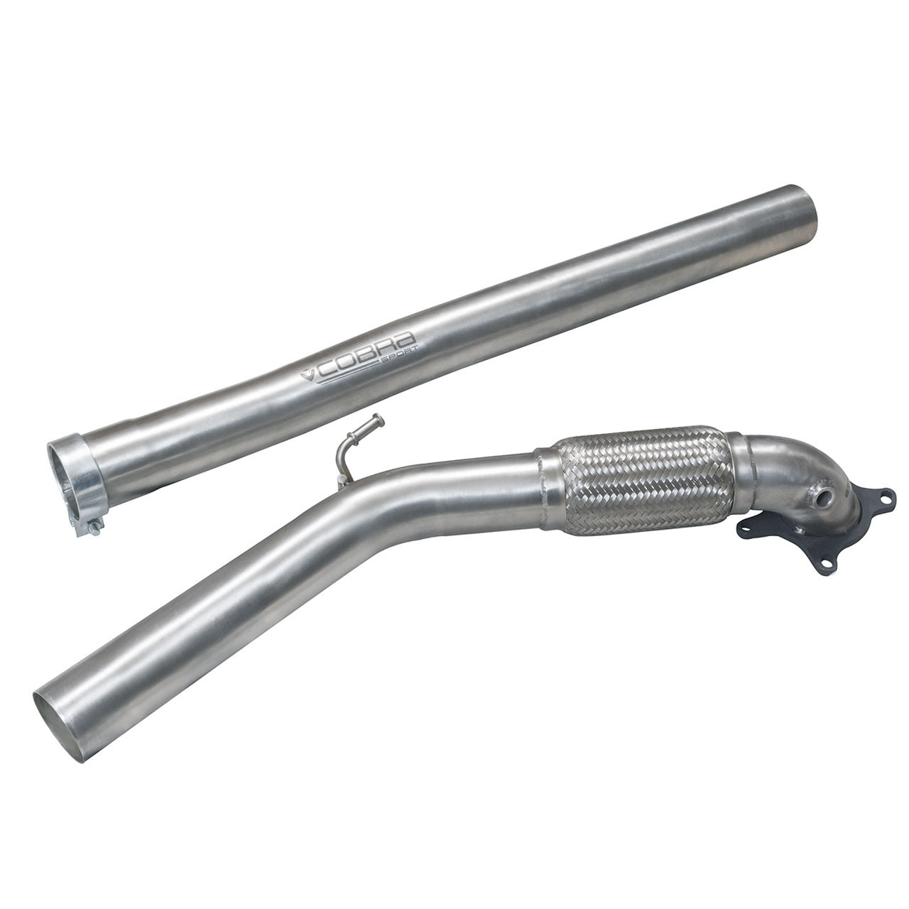 [TO BE DELETED] Cobra Exhaust Audi TT (Mk2) 1.8/2.0 TFSI (2WD) 2011-14 Front Downpipe Sports Cat / De-Cat Performance Exhaust