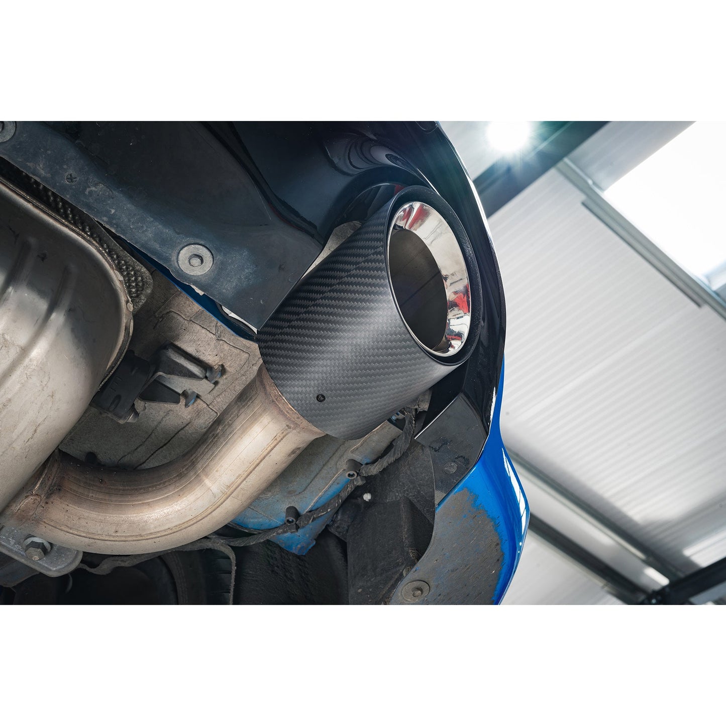 [TO BE DELETED] Cobra Exhaust BMW X2 M35i xDrive (F39) OEM Style M Performance Tips - Carbon Fibre Larger 4" Slip-on Replacement Tailpipes
