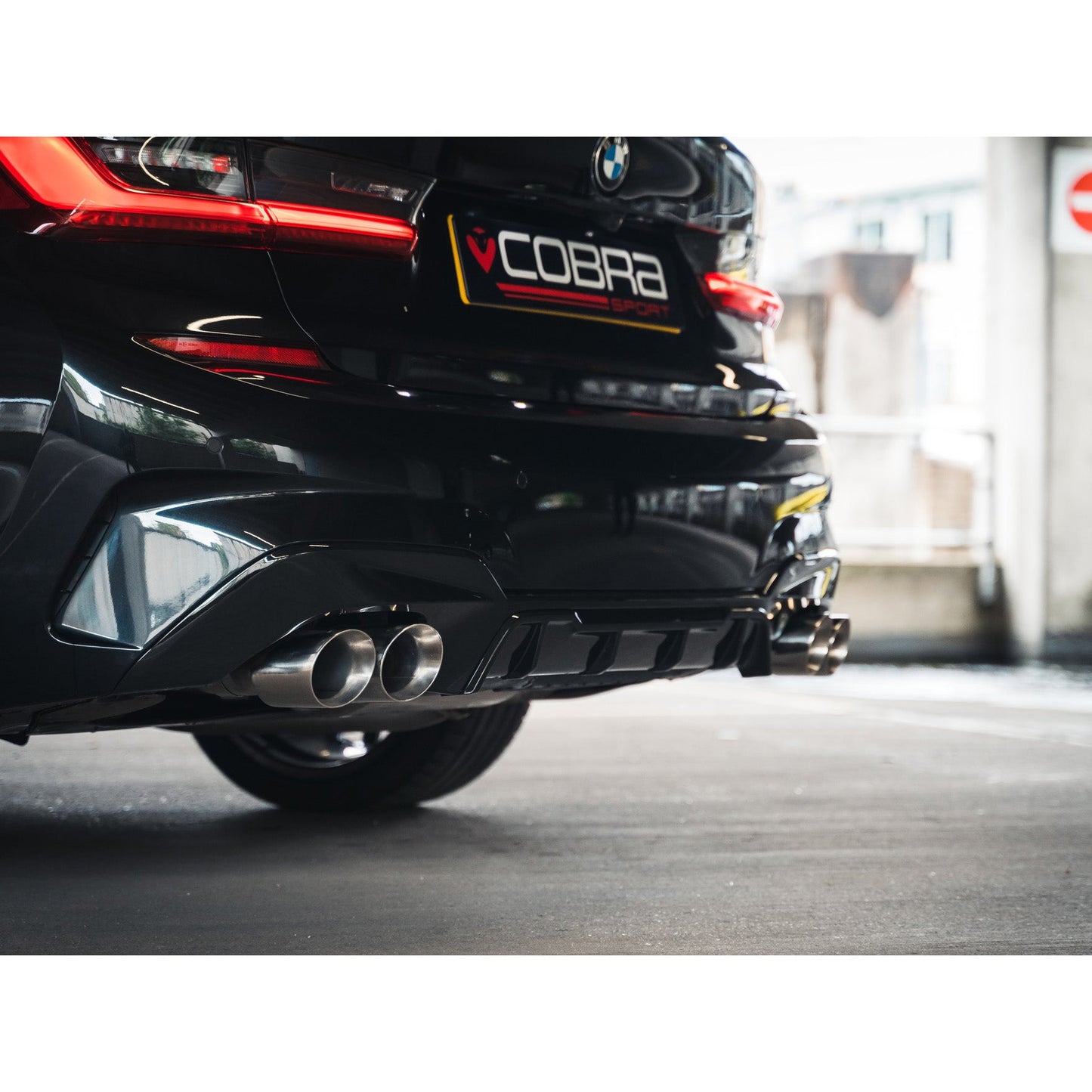 [TO BE DELETED] Cobra Exhaust BMW 330i Touring (G21) (19+) Non-Valved Quad Exit M3 Style Performance Exhaust