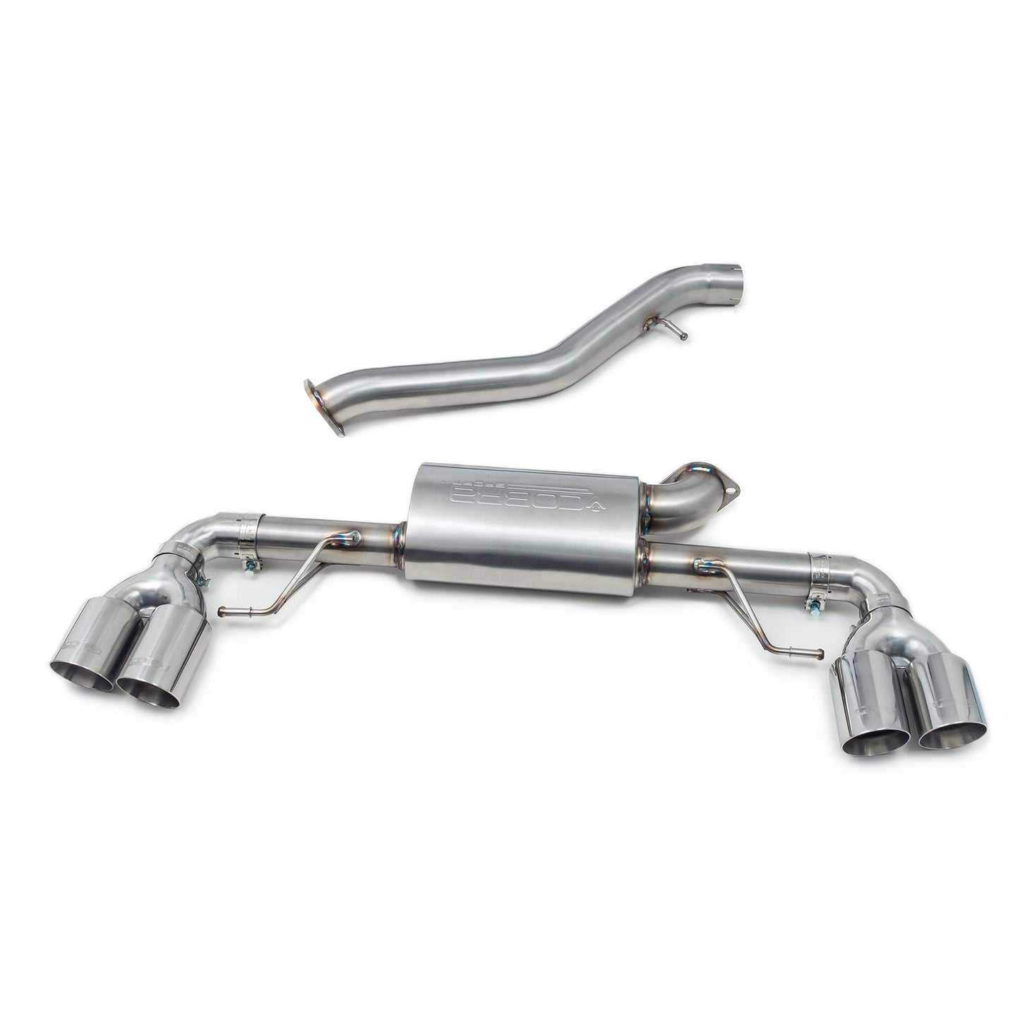 Cobra Exhaust BMW 330i Touring (G21) (19+) Non-Valved Quad Exit M3 Style Performance Exhaust | ML Performance EU Car Parts