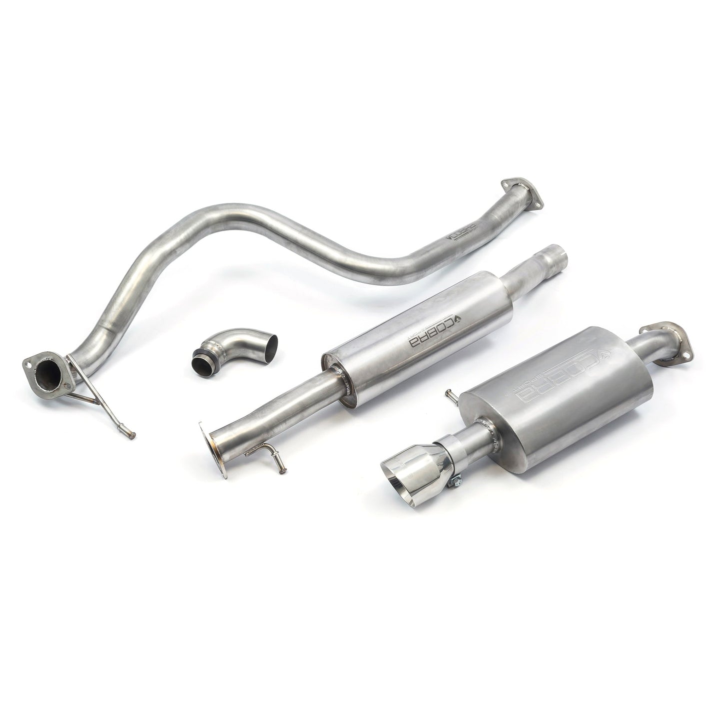 Cobra Exhaust Ford Fiesta (Mk8) 1L EcoBoost Titanium Cat Back Performance Exhaust | ML Performance EU Car Parts