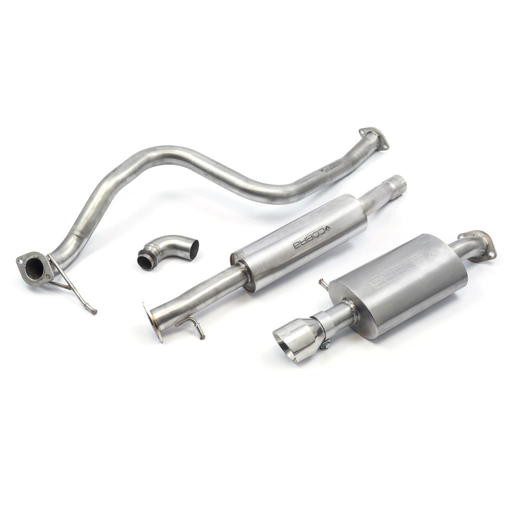 Cobra Exhaust Ford Fiesta (Mk8) 1L EcoBoost Titanium Cat Back Performance Exhaust | ML Performance EU Car Parts