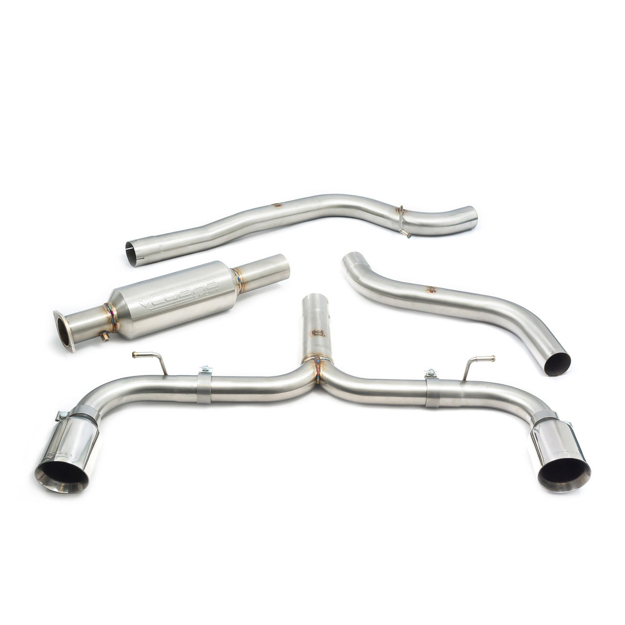 Cobra Exhaust Ford Focus ST (Mk4) Venom Box Delete Race Cat Back Performance Exhaust | ML Performance EU Car Parts