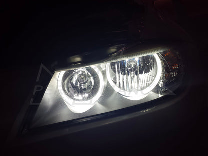 LUX BMW E90 LCI HALOGEN V3 Angel Eyes - ML Performance EU