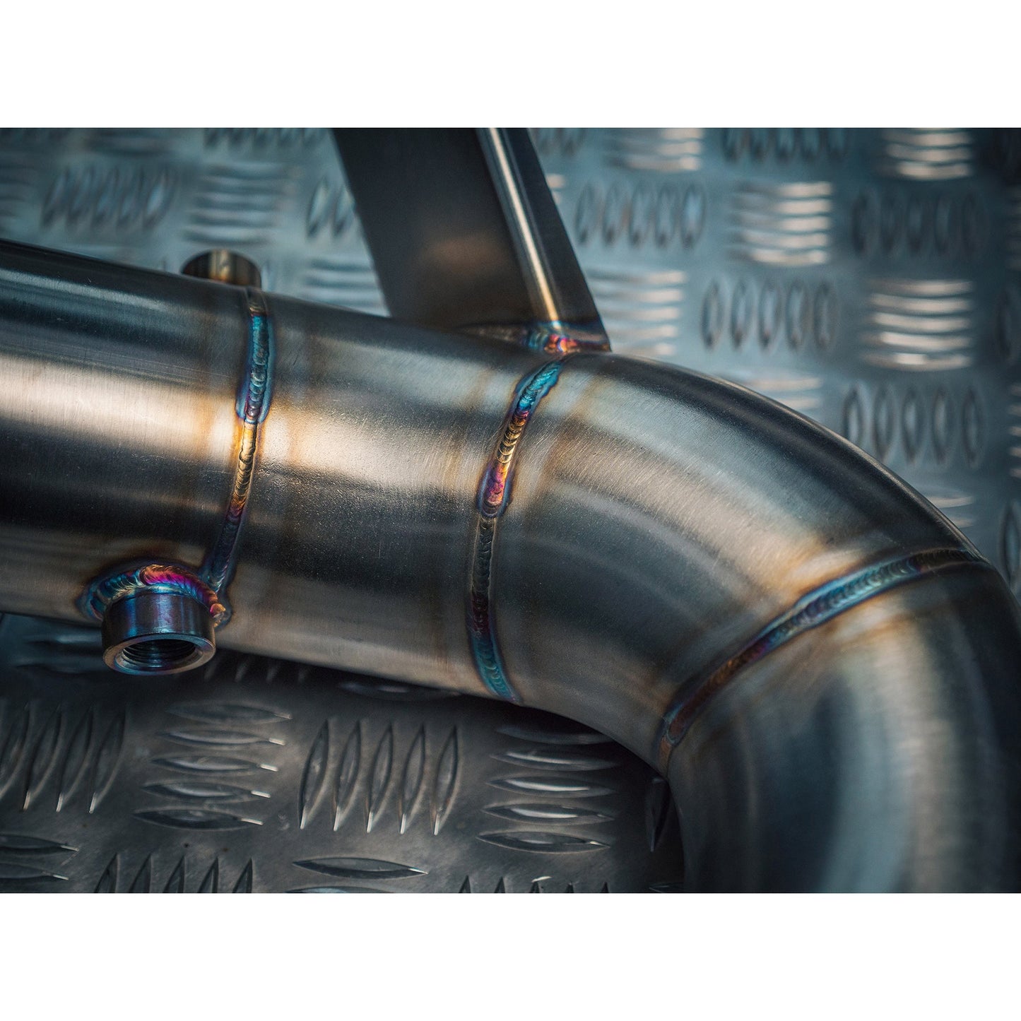 [TO BE DELETED] Cobra Exhaust Mercedes-AMG CLA 45 S Front Downpipe Sports Cat / De-Cat Performance Exhaust