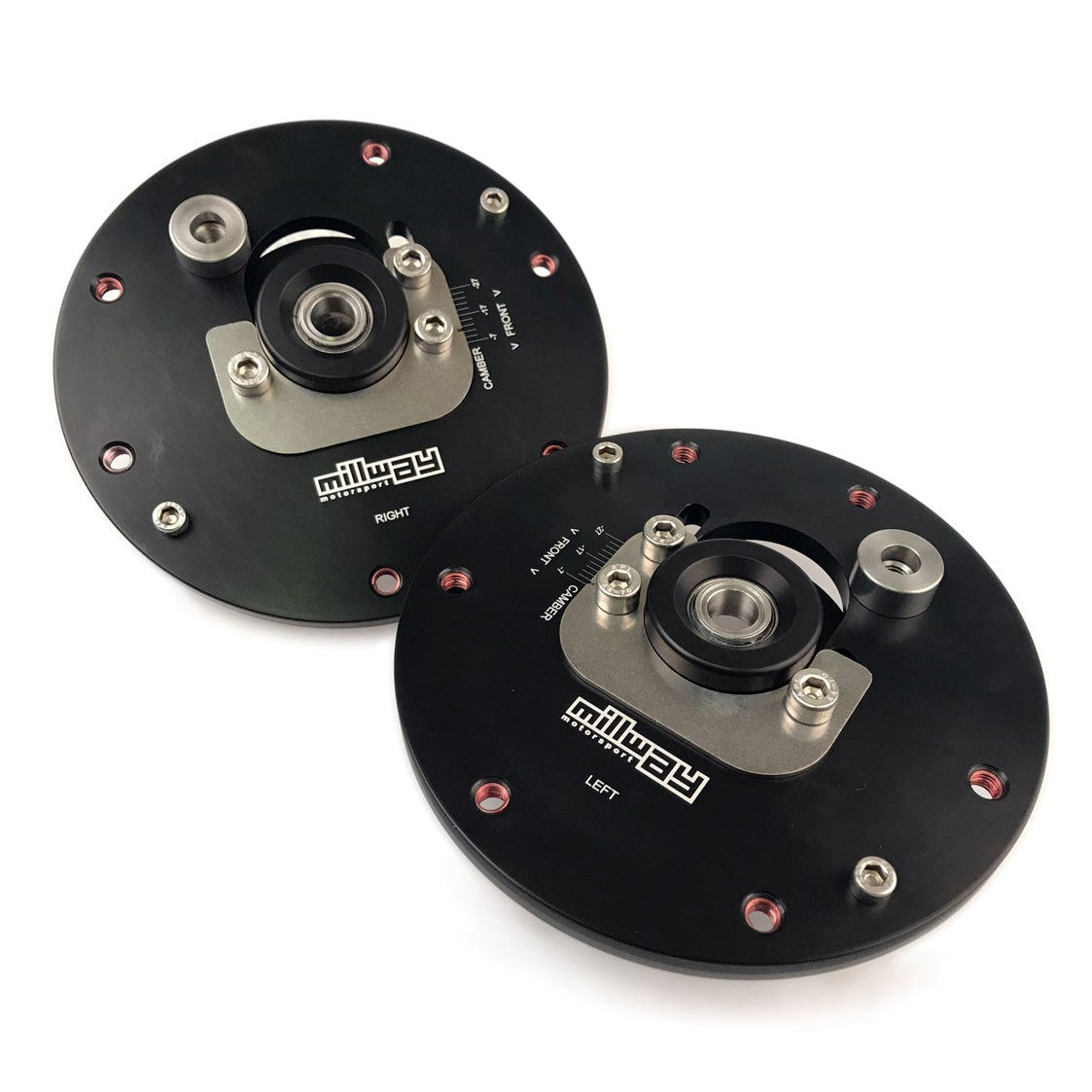 Millway Motorsport BMW F20 F22 F30 F32 Adjustable Front Camber Plates (Inc. 125d, 220d, 330i & 440i) - ML Performance EU