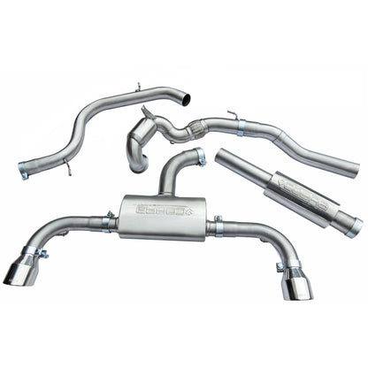 Cobra Exhaust VW Golf GTI (Mk7) 2.0 TSI (5G) (12-17) Turbo Back Performance Exhaust | ML Performance EU Car Parts