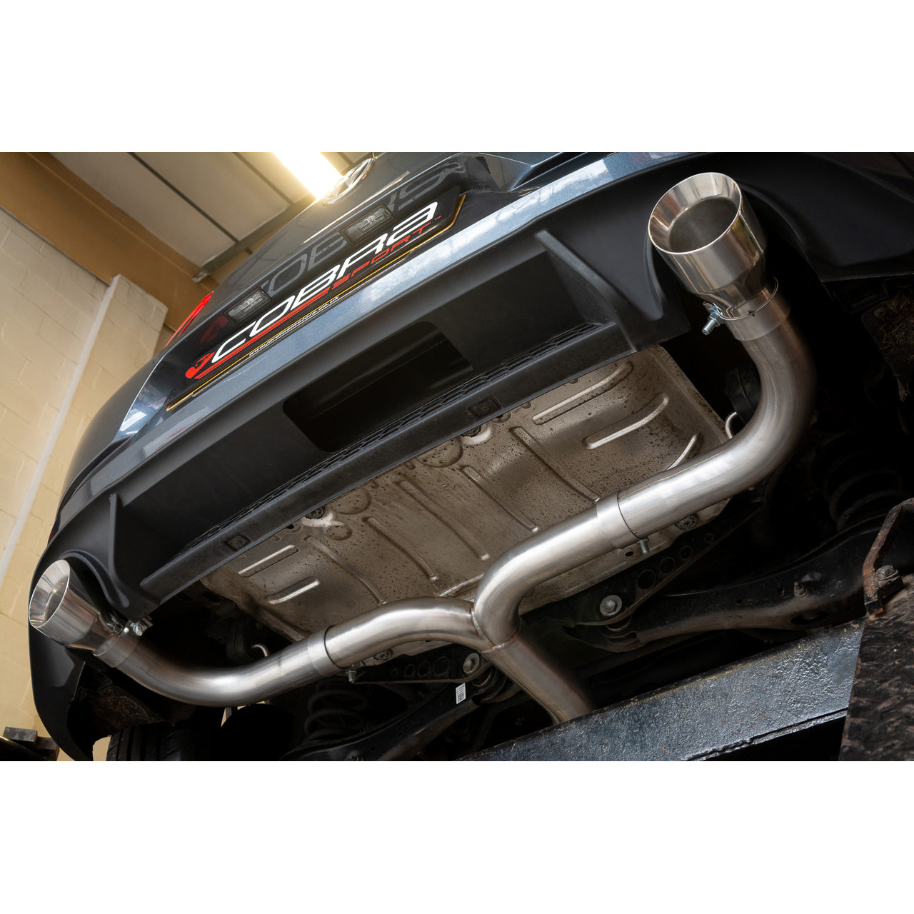 Cobra Exhaust VW Golf GTI (Mk7) 2.0 TSI (5G) (12-17) Venom Box Delete Race Cat Back Performance Exhaust