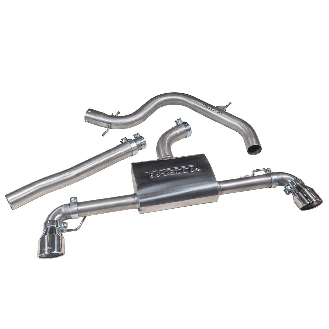 Cobra Exhaust VW Golf GT (MK6) 2.0 TDi 140PS (5K) (09-13) GTI Style Cat Back Performance Exhaust | ML Performance EU Car Parts