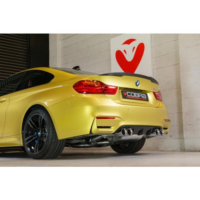 [TO BE DELETED] Cobra Exhaust BMW M4 (F82) Coupe 3" Valved Primary Cat Back Performance Exhaust
