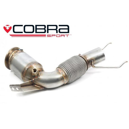 [TO BE DELETED] Cobra Exhaust Mini (Mk3) JCW (F56 LCI) Facelift Sports Cat / De-Cat Downpipe Performance Exhaust