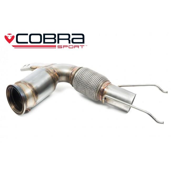 [TO BE DELETED] Cobra Exhaust Mini (Mk3) JCW (F56 LCI) Facelift Sports Cat / De-Cat Downpipe Performance Exhaust
