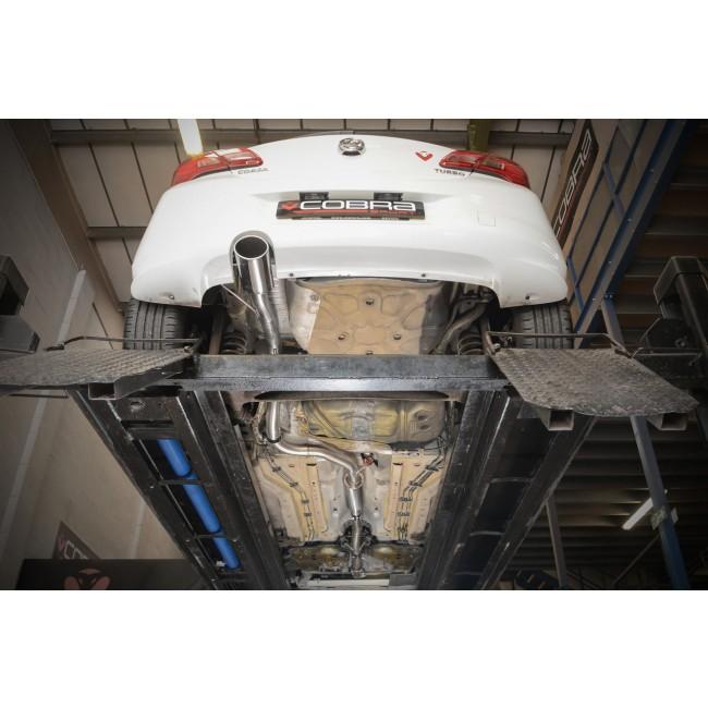 Cobra Exhaust Vauxhall Corsa E 1.4 Turbo (15-19) Venom Box Delete Race Cat Back Performance Exhaust