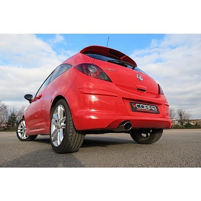 Cobra Exhaust Vauxhall Corsa D 1.3 CDTi Ltd Edition (06-14) Venom Box Delete Rear Performance Exhaust